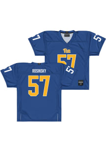 Cam Rosinsky  Campus Ink Pitt Panthers Blue NIL Football Jersey