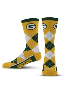 Green Bay Packers  Mens Argyle Socks