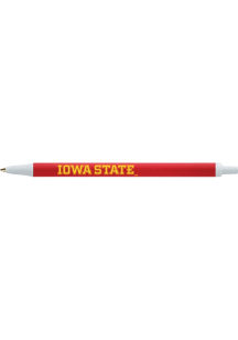 Iowa State Cyclones Bic Click Stick Pen - Cardinal