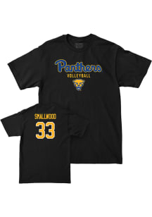 Jessica Smallwood Pitt Panthers Youth Black NIL Panthers Player Tee
