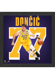 Los Angeles Lakers Impact Jersey Picture Frame - Purple