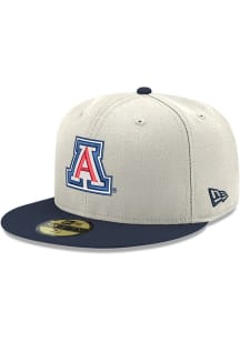New Era Arizona Wildcats Mens White 59FIFTY Fitted Hat