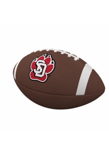 Logo Brands South Dakota Coyotes Primary Rubber Football Football