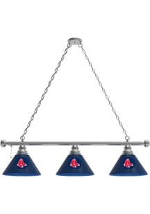 Boston Red Sox 3 Shade Silver Billiard Lamp
