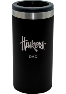 The Memory Company Nebraska Cornhuskers Dad 12oz Slim Stainless Steel Coolie
