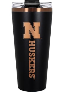 Nebraska Cornhuskers 32oz Big Slim Stainless Steel Tumbler - Black