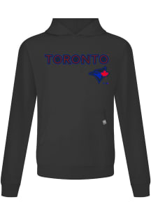 Levelwear Toronto Blue Jays Mens Black Relay City Connect Splash Hood