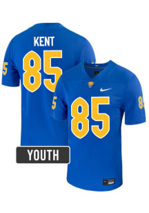Carson Kent Pitt Panthers Youth Blue Nike NIL Name And Number Football Jersey