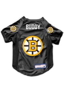 Boston Bruins Personalized Stretch Pet Jersey