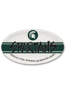 Michigan State Spartans 6.7" x 12.25" Team Slogan Serving Tray