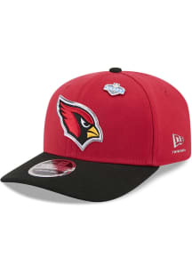 New Era Arizona Cardinals 2026 NFL Draft Stretch Snap 9SEVENTY Adjustable Hat - Red