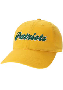 Legacy George Mason University Patriots Script EZA Twill Adjustable Hat - Gold