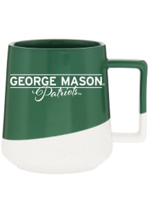 George Mason University 17oz Shagreen Ceramic Mug - Green