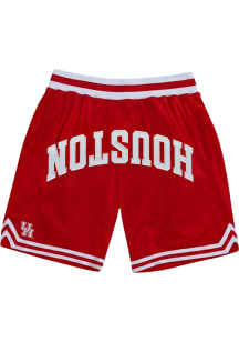 Houston Cougars Mens Red Varsity Shorts
