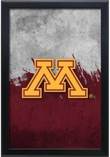 Minnesota Golden Gophers Snap Frame LED Sign - Black
