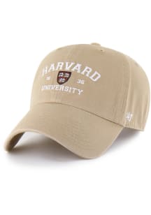 47 Harvard Crimson Clean Up Adjustable Hat - Khaki