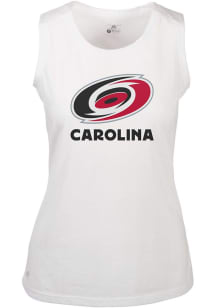Levelwear Carolina Hurricanes Womens White Macy Home Turf Tank Top