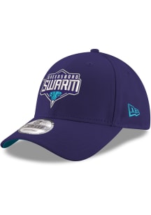 New Era Greensboro Swarm 9FORTY Adjustable Hat - Purple