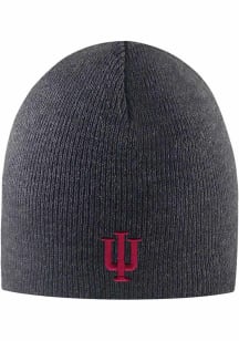 LogoFit Indiana Hoosiers Dark Grey Everest Mens Knit Hat
