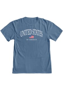 Blue 84 Americana Navy Blue United States of America Short Sleeve Fashion T Shirt