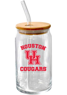 Houston Cougars 16oz Pint Glass - Red