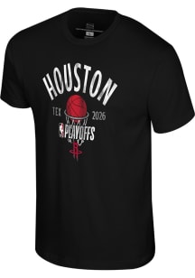 Houston Rockets Black 2026 Playoff Participant Stand Back Short Sleeve T Shirt