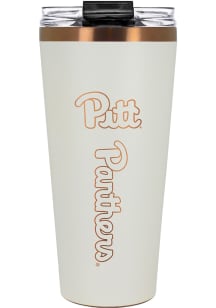 Pitt Panthers 32oz Big Slim Stainless Steel Tumbler - White