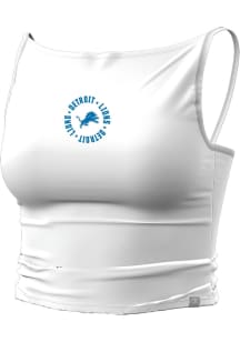 Champion Detroit Lions Womens White Tailgate Tank Top