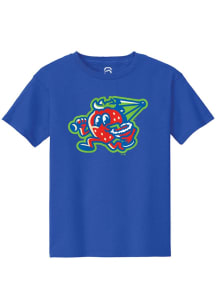 Summit Sportswear El Paso Chihuahuas Youth Blue Primary Copa Short Sleeve T-Shirt