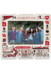 Utah Utes Julia Gash Picture Frame - Red