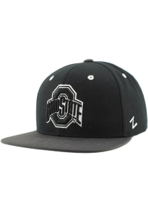 Zephyr Ohio State Buckeyes Black Element 3D Snapback Mens Snapback Hat