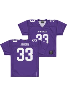 Andrew Johnson   K-State Wildcats Purple NIL Football Jersey