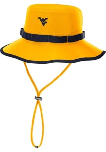 Nike West Virginia Mountaineers Gold Practice Boonie Mens Bucket Hat