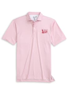 Johnnie O Oklahoma Sooners Mens Crimson Slade Short Sleeve Fashion Polo