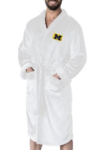Michigan Wolverines White L/XL Bathrobes