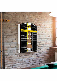 Iowa Hawkeyes Wall Art Hanging Corn Hole