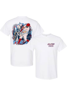 Kyle Schwarber Philadelphia Phillies White 2026 ASG X Jordan Spector Short Sleeve Fashion Player T..