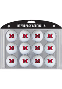 Miami RedHawks Dozen Pack Golf Balls
