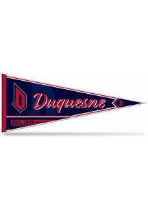 Duquesne Dukes Line Est. 12x30 Pennant - Red