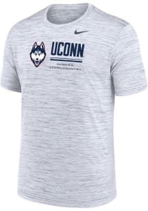 Nike UConn Huskies White Velocity Legend Short Sleeve T Shirt