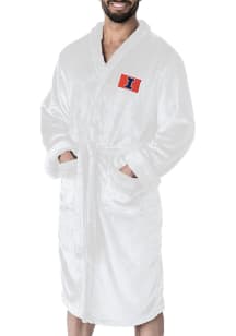 Illinois Fighting Illini White L/XL Bathrobes