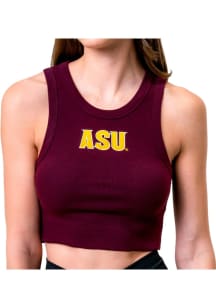 Arizona State Sun Devils Womens Maroon Tailgate Tank Top