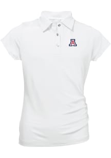 Arizona Wildcats Girls Pink Brighton Short Sleeve Polo