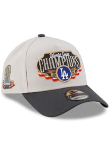 New Era Los Angeles Dodgers Locker Room 2025 World Series Champions 9FORTY A-Frame Adjustable Hat..