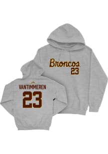 Emily Vantimmeren Campus Ink Western Michigan Broncos Youth NIL Script Long Sleeve Player Hoodie G..