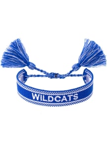 Kentucky Wildcats Woven Tassel Womens Bracelet