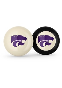K-State Wildcats Team Logo Cue Ball and 8 Ball Combo Billiard Balls