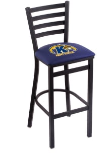 Kent State Golden Flashes Stationary Pub Stool - Black