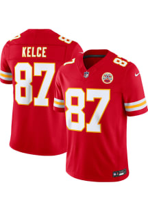 Travis Kelce Nike Kansas City Chiefs Mens Red Home Limited Football Jersey