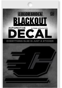 Central Michigan Chippewas Black Out Auto Decal - Black